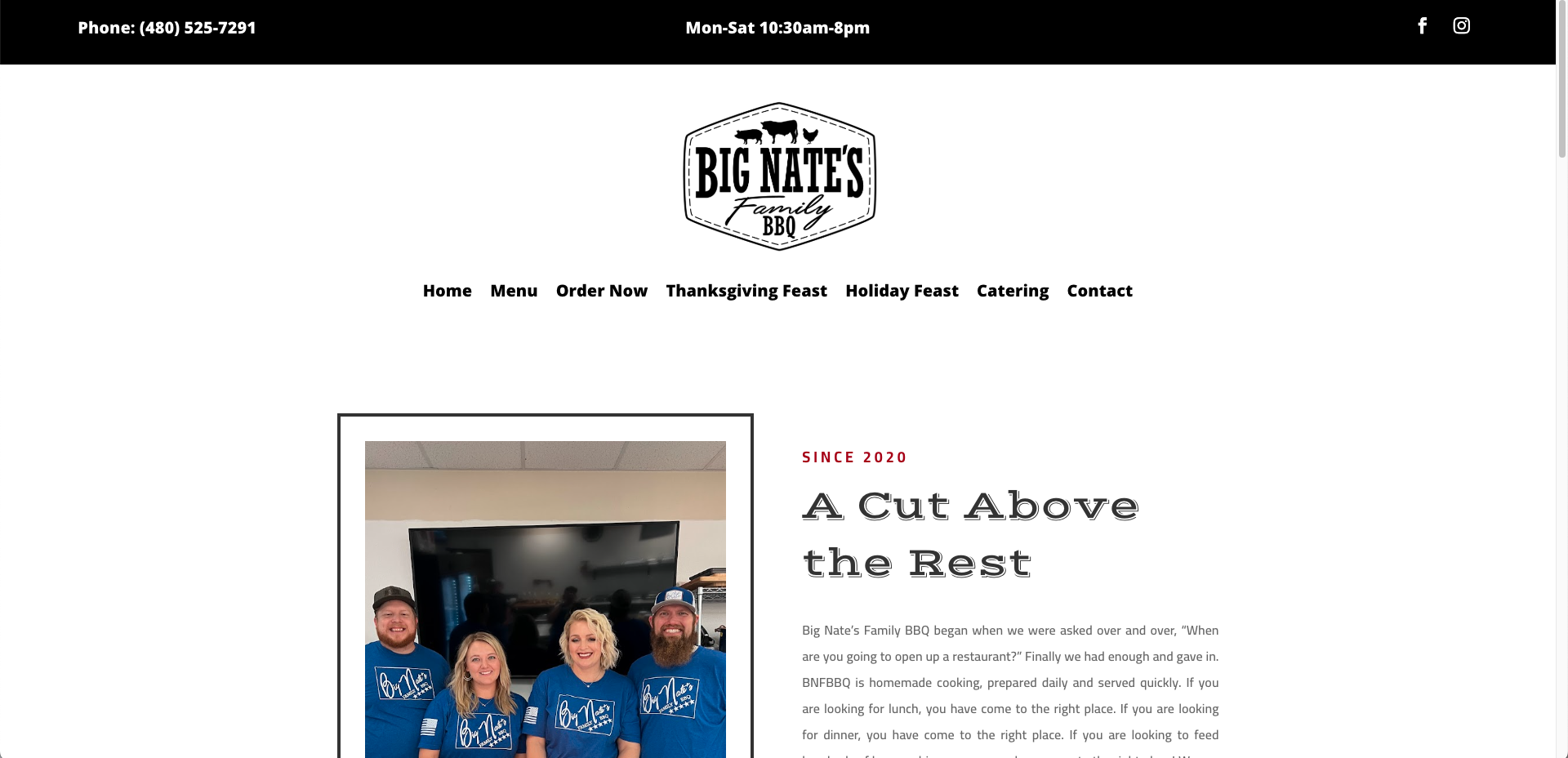 Custom Website