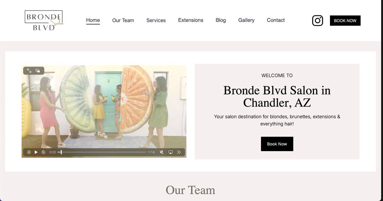 Bronde Blvd Salon