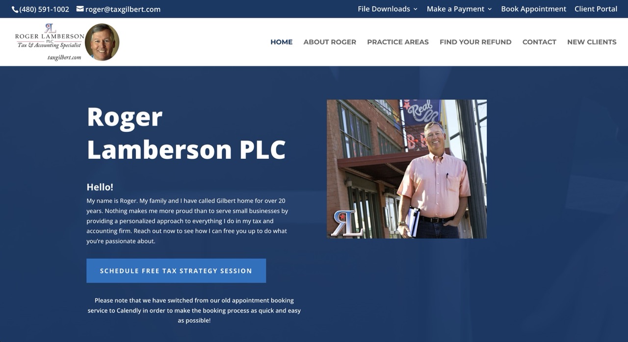 Roger Lamberson PLC Office