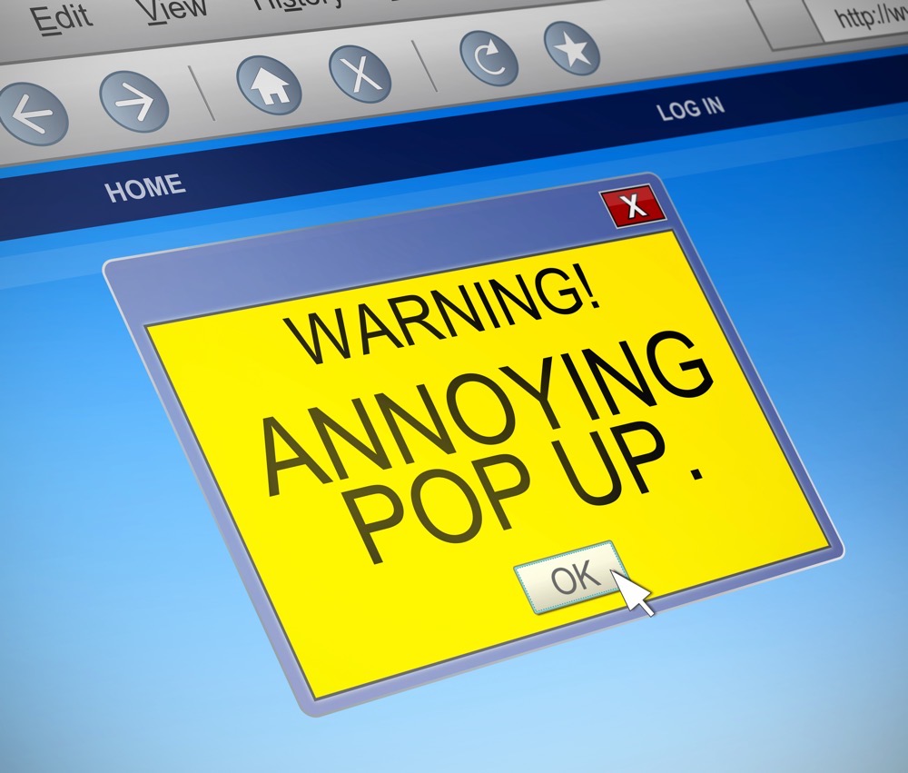 Pop-up advertisements are rarely wanted or needed by their viewers.